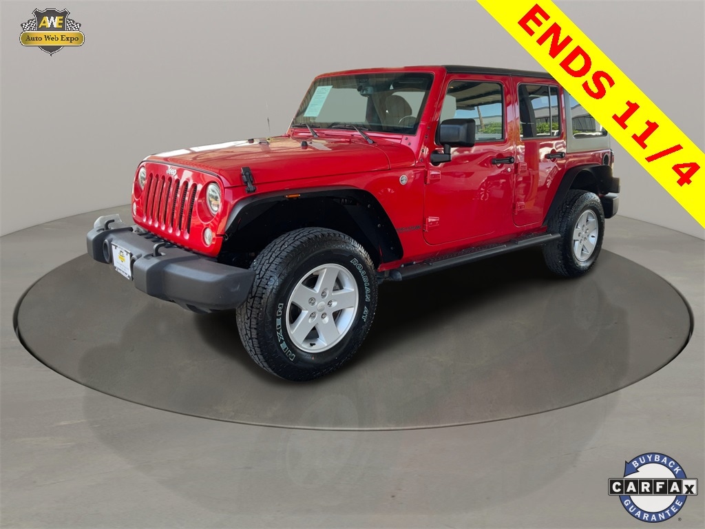 Used 2018 Jeep Wrangler JK Unlimited Sport SUV