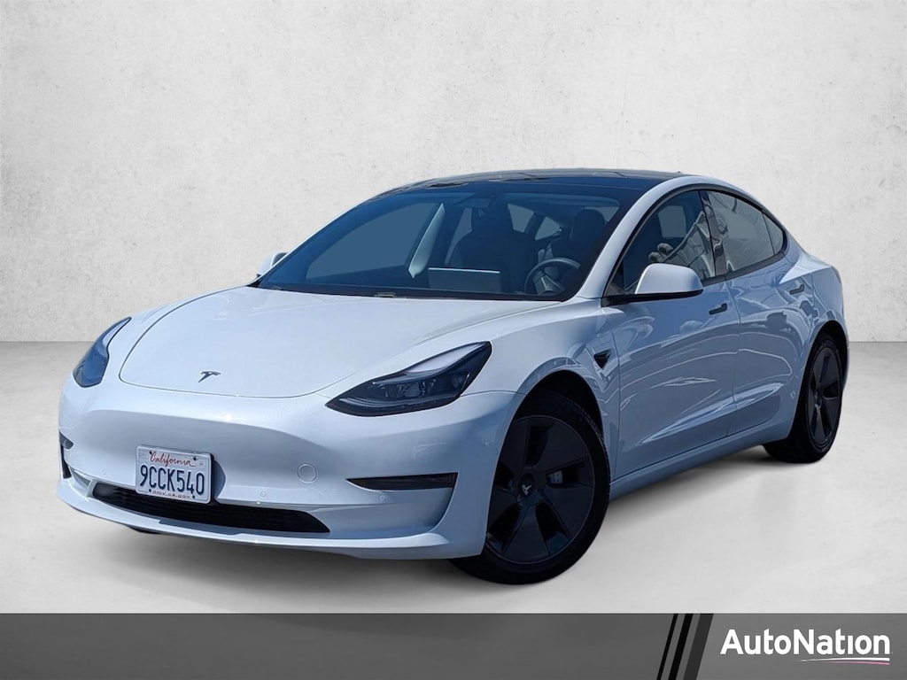 Used 2021 Tesla Model 3 Standard Range Plus Sedan