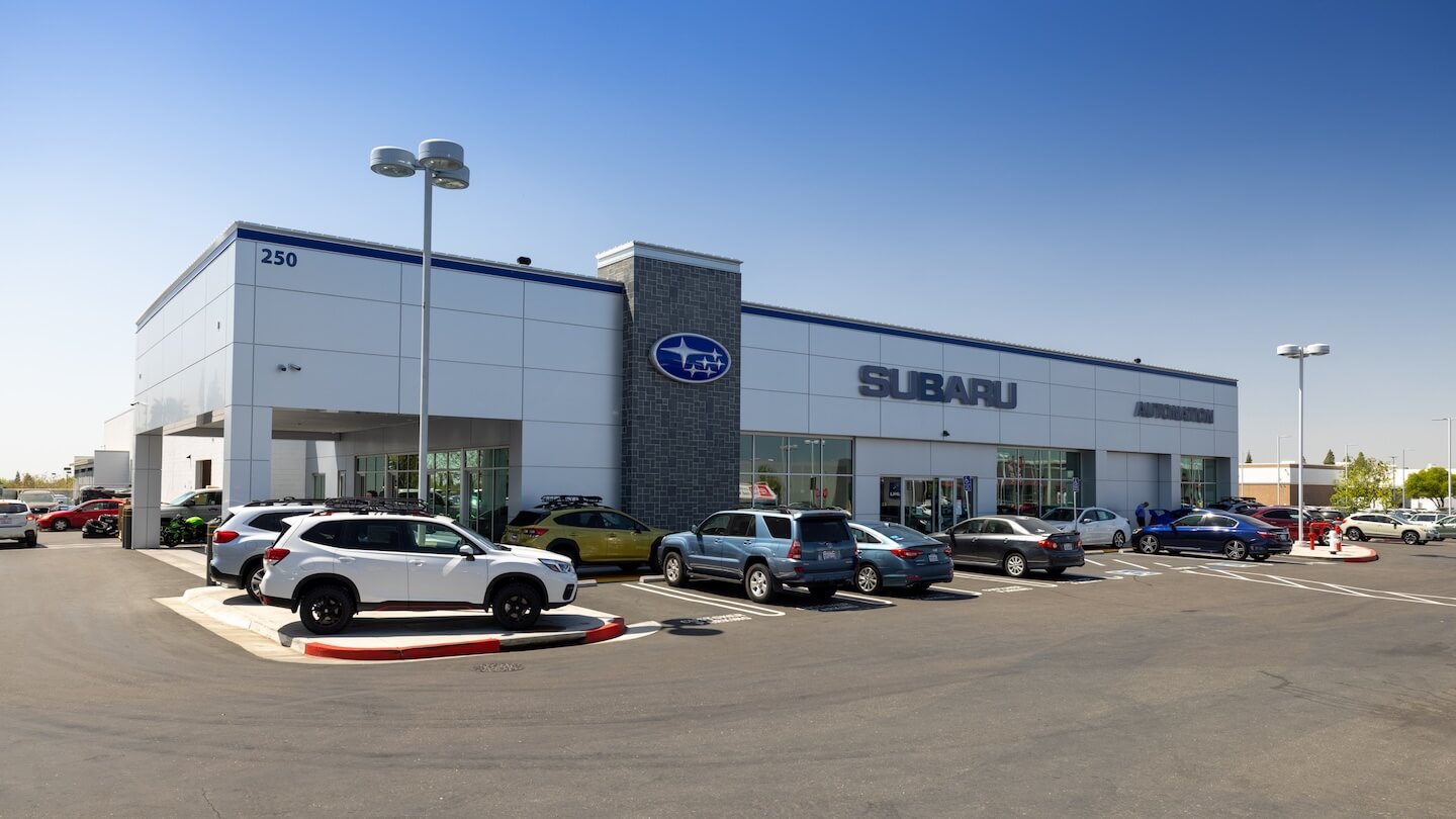 Exterior view of AutoNation Subaru Roseville