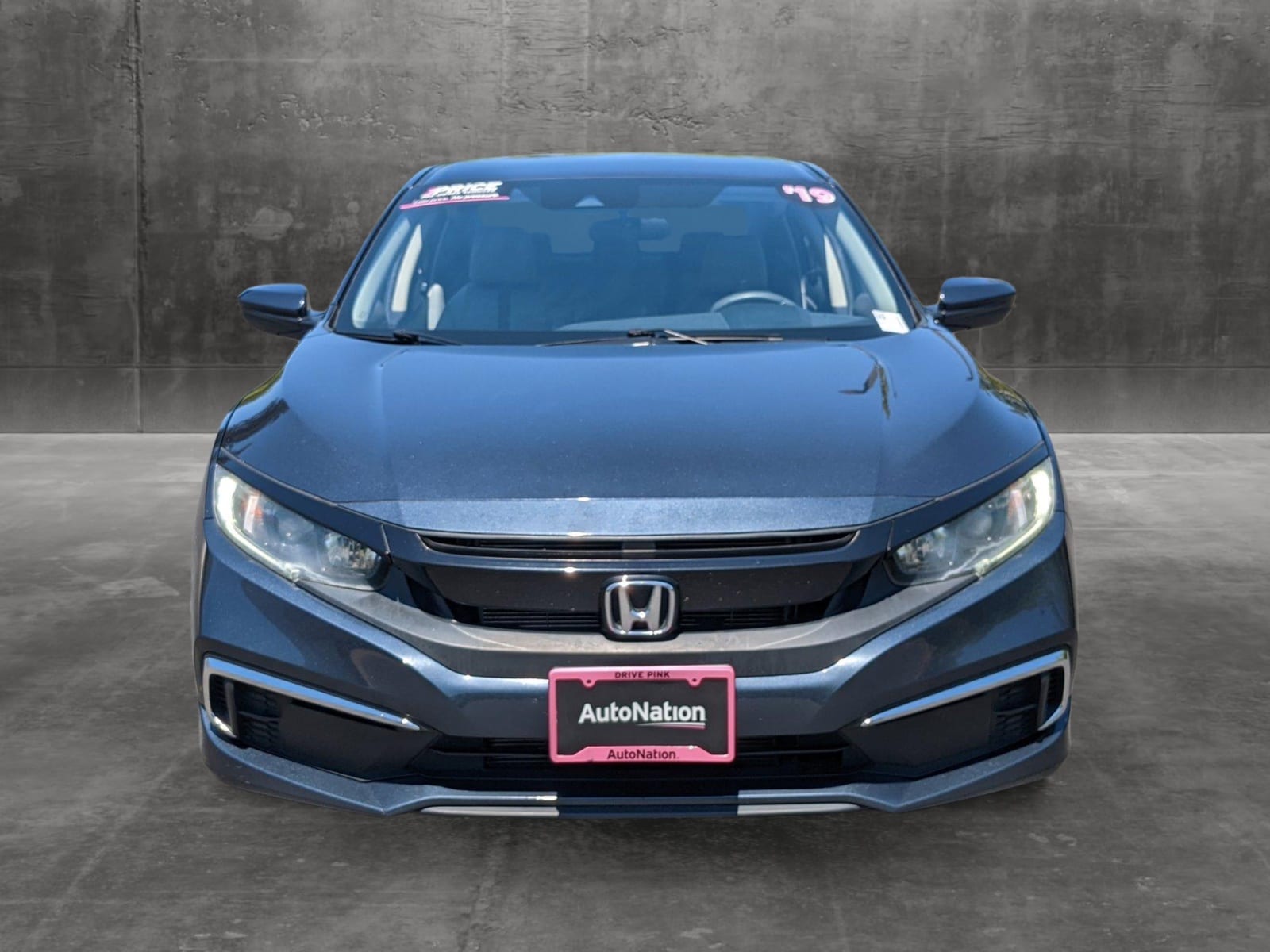 Used 2019 Honda Civic LX with VIN 19XFC2F67KE207875 for sale in Roseville, CA
