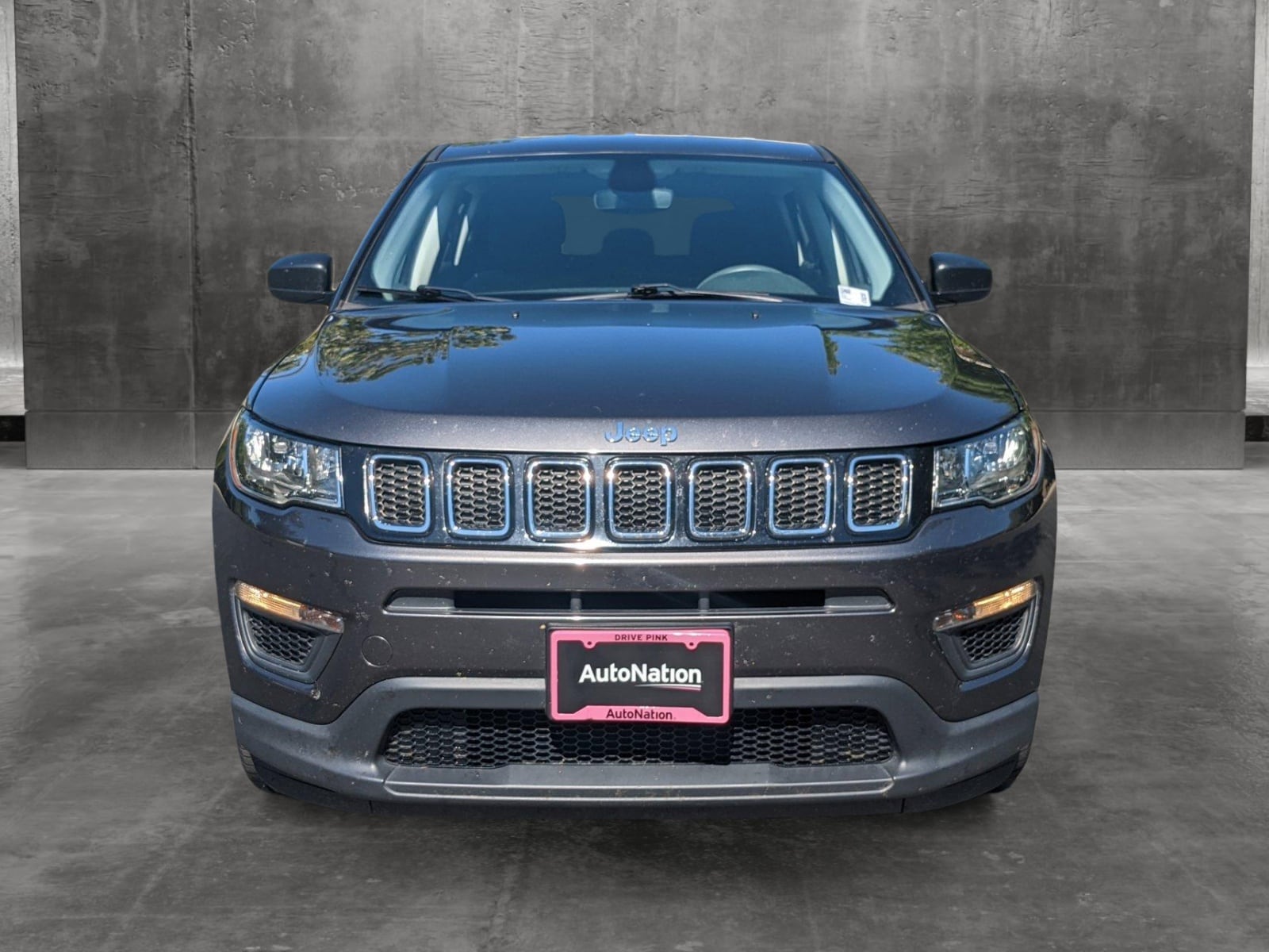 Used 2019 Jeep Compass Sport with VIN 3C4NJCAB6KT652387 for sale in Roseville, CA