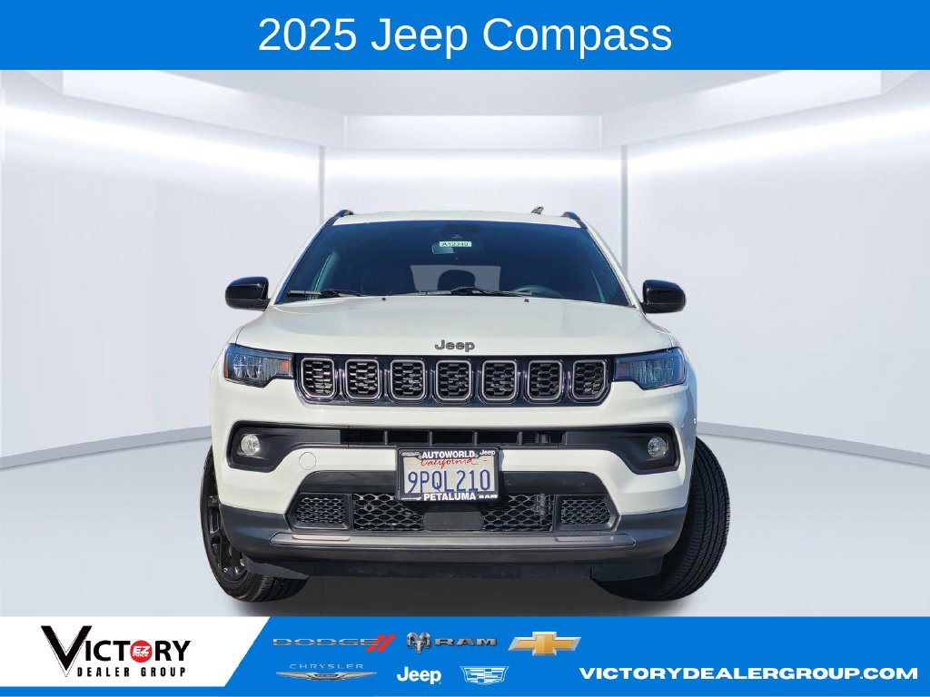 Used 2025 Jeep Compass Latitude with VIN 3C4NJDBN6ST553566 for sale in Petaluma, CA