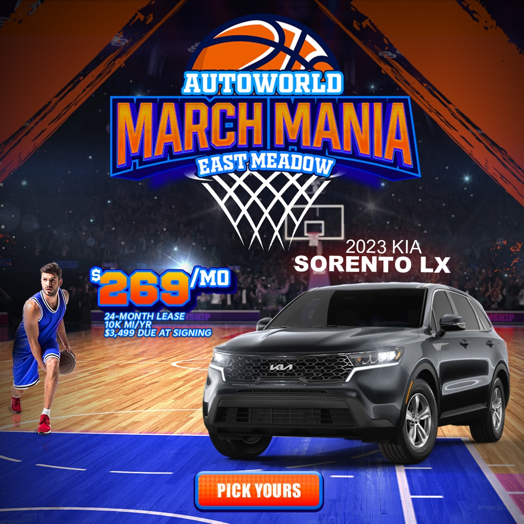 🏀 March Mania Specials ⛹🏻‍♀️⛹🏾‍♂️ Autoworld Kia East Meadow, NY Long
