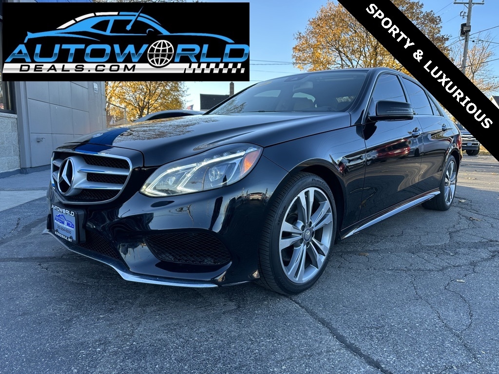 Used 2016 Mercedes Benz E Class For Sale at Auto World VIN