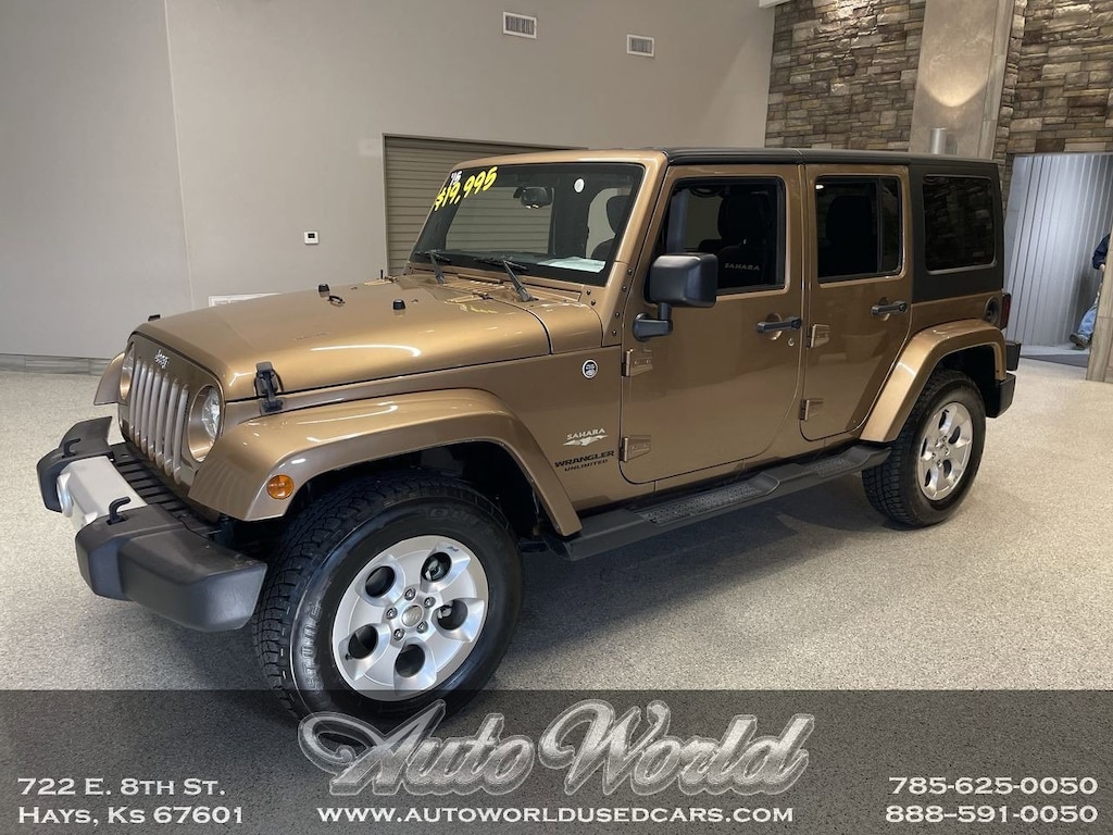Used 2015 Jeep Wrangler Unlimited Sahara 4x4 SUV