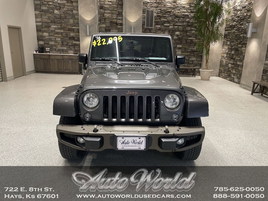 Used 2016 Jeep Wrangler JK Unlimited Sahara 4x4 SUV
