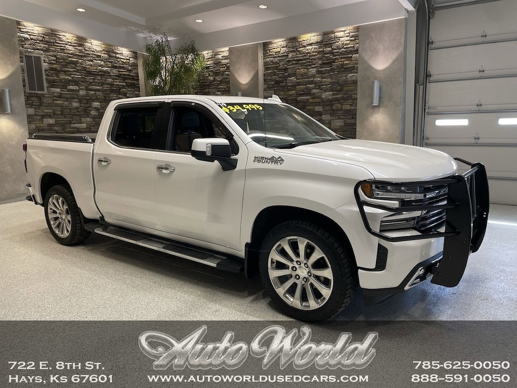 Used 2019 Chevrolet Silverado 1500 High Country Truck Crew Cab