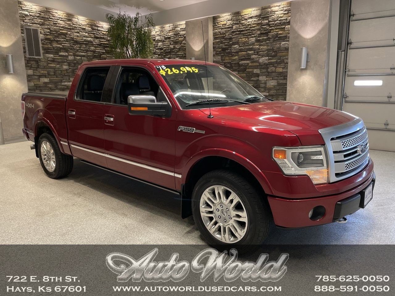 2013 Ford F-150 Platinum