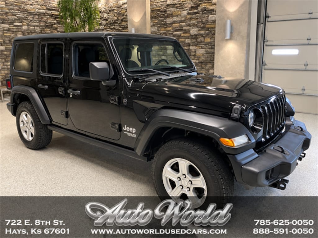 Used 2020 Jeep Wrangler Unlimited Sport SUV