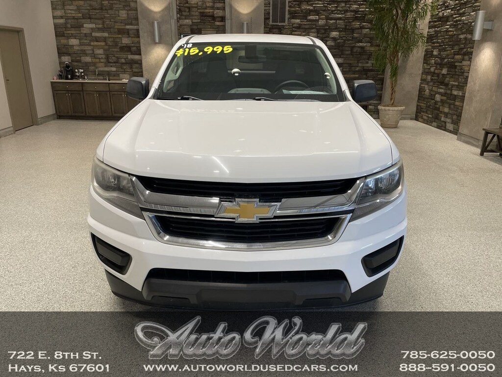 Used 2018 Chevrolet Colorado WT Truck Extended Cab