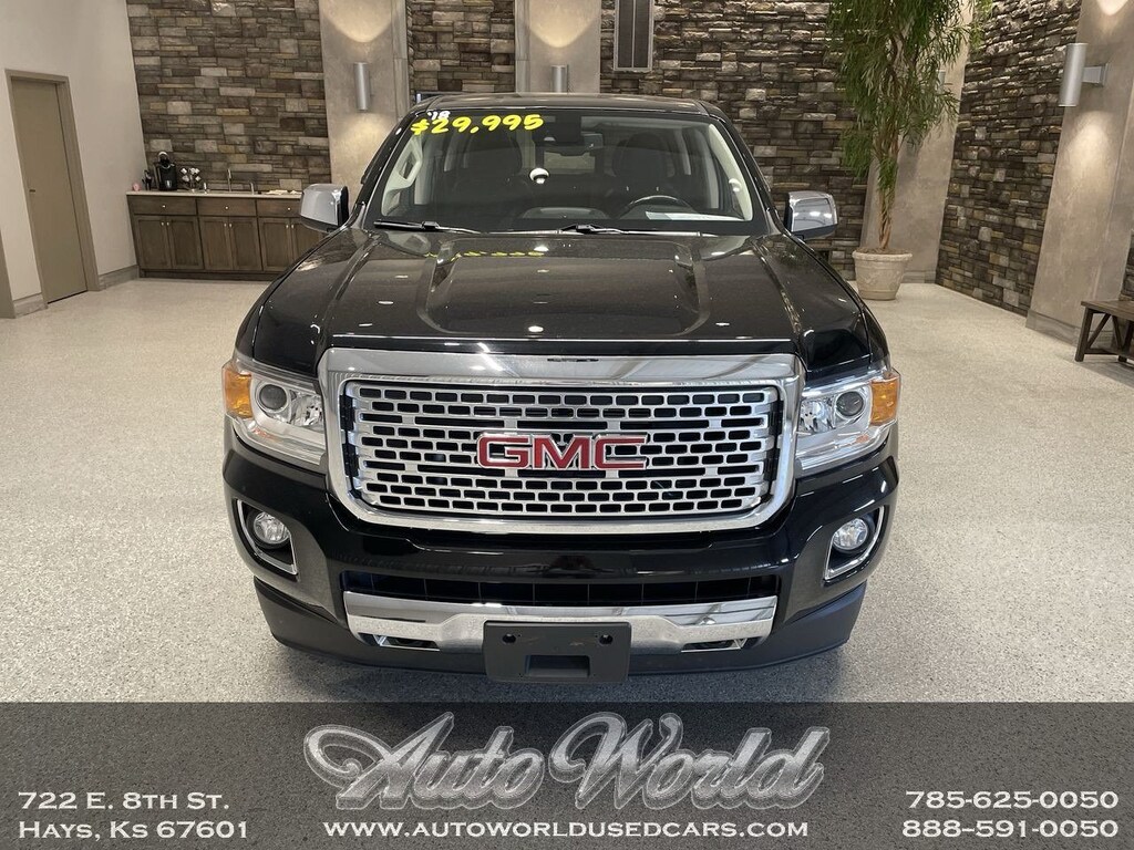 Used 2018 GMC Canyon Denali Truck Crew Cab