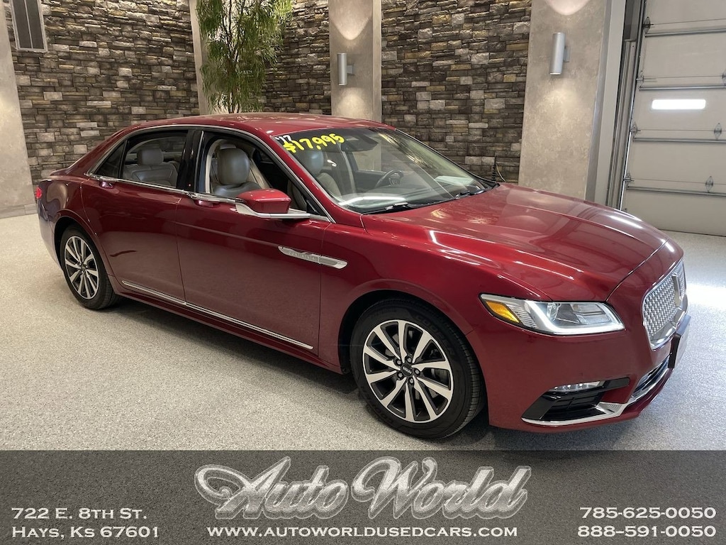 Used 2017 Lincoln Continental Premiere Sedan