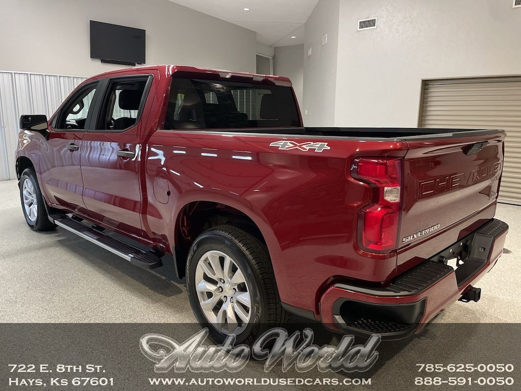 Used 2019 Chevrolet Silverado 1500 Silverado Custom Truck Crew Cab
