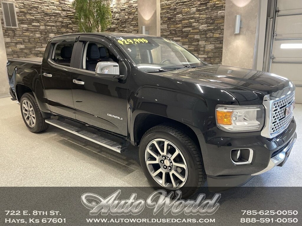 Used 2018 GMC Canyon Denali Truck Crew Cab