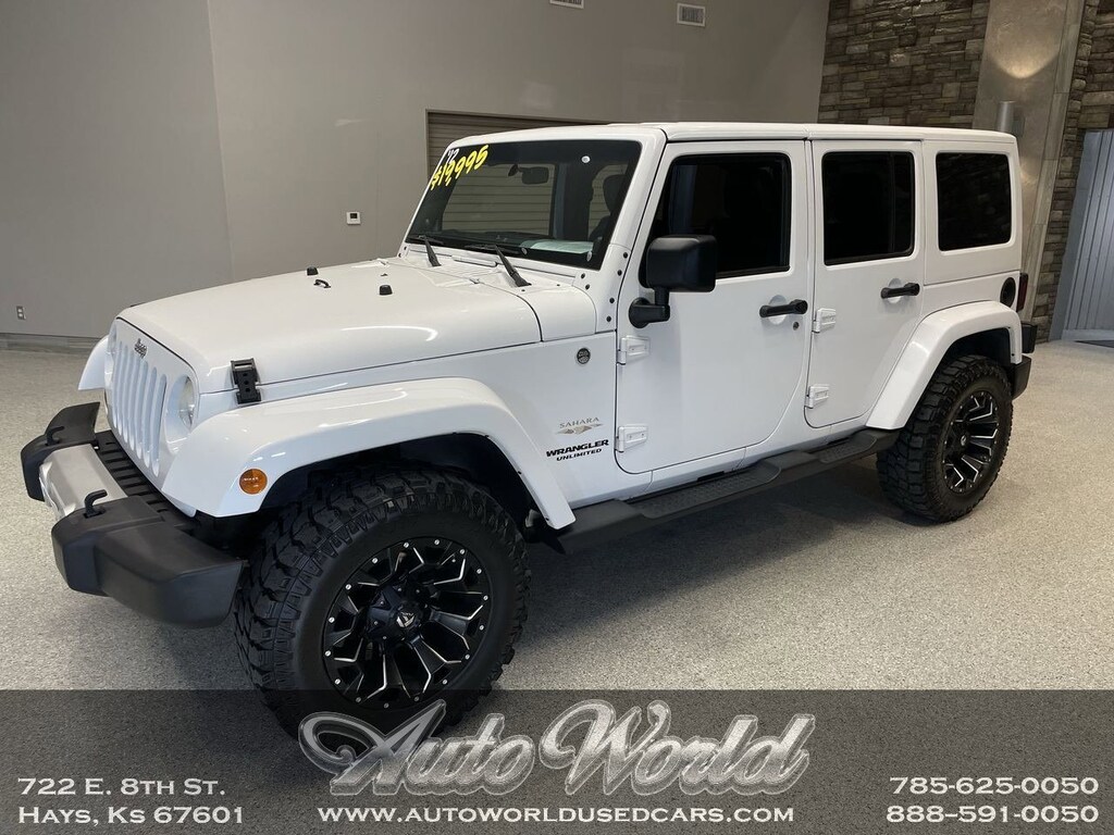 Used 2012 Jeep Wrangler Unlimited Sahara SUV