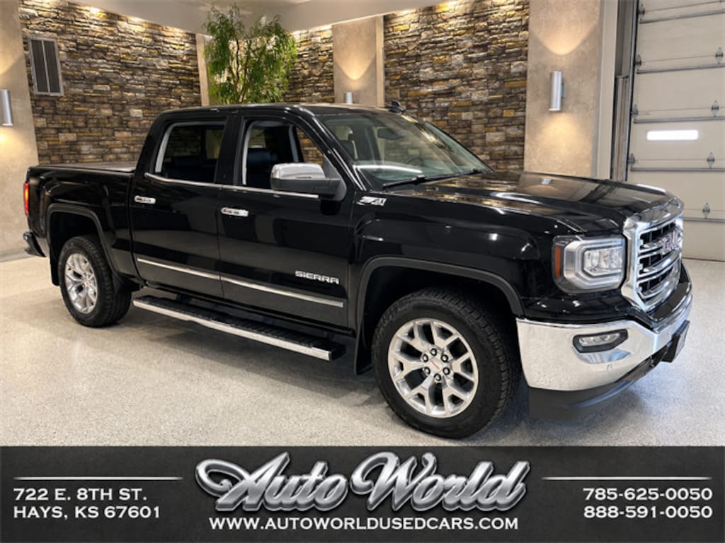 Used 2018 GMC Sierra 1500 SLT Truck Crew Cab