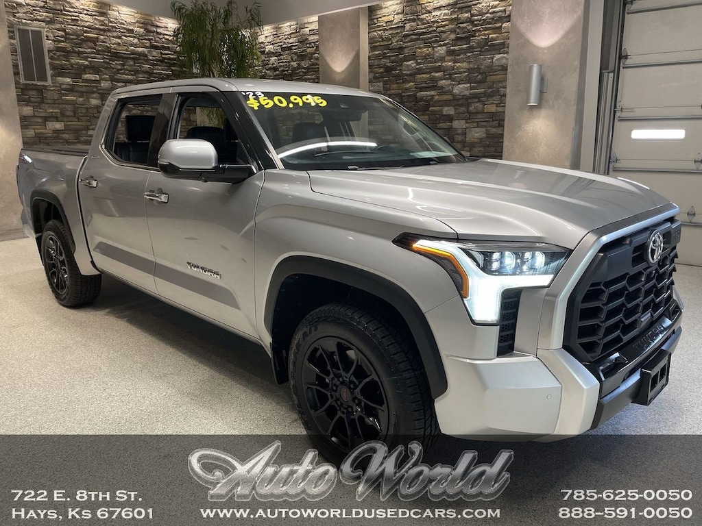 Used 2023 Toyota Tundra Limited 3.5L V6 Truck CrewMax