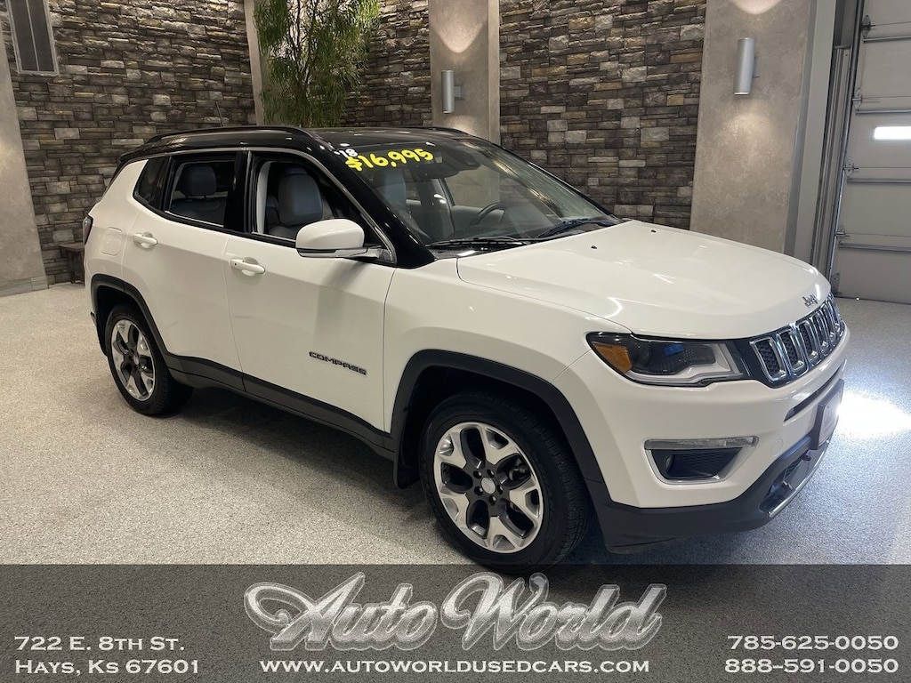Used 2018 Jeep Compass Limited 4x4 SUV
