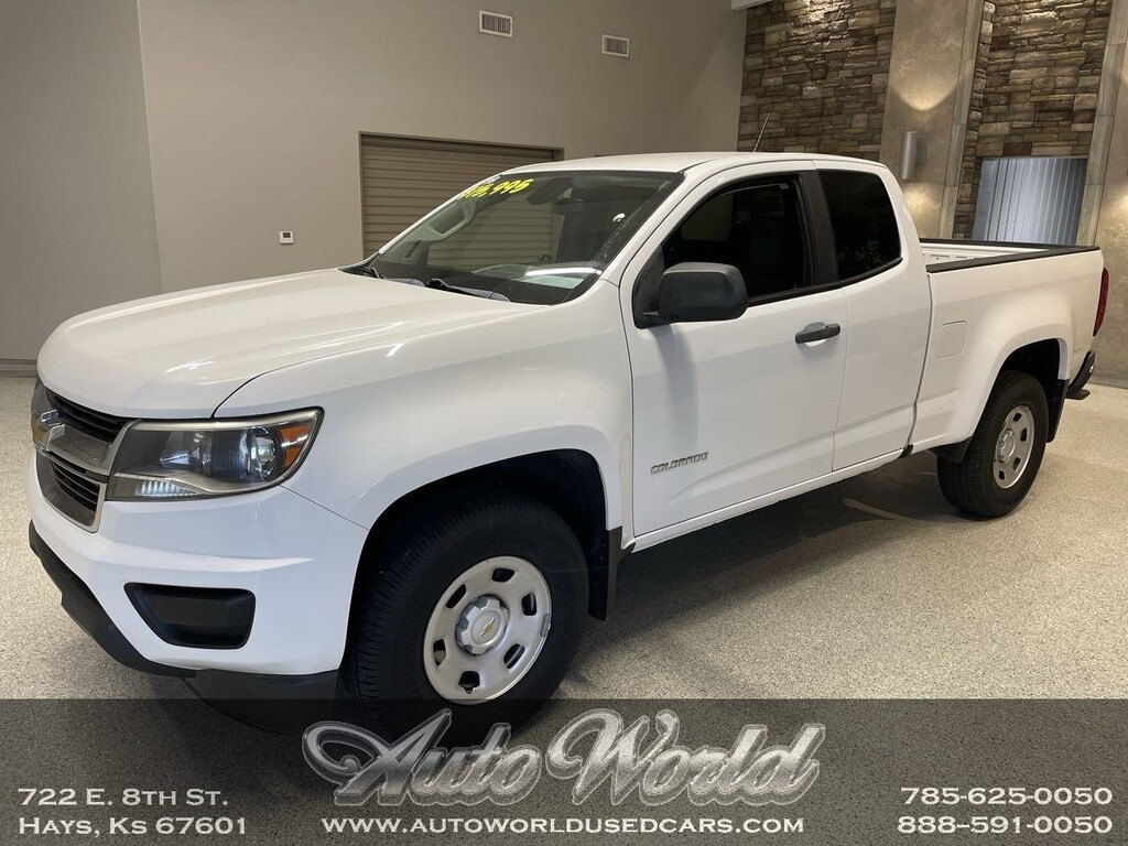 Used 2018 Chevrolet Colorado WT Truck Extended Cab
