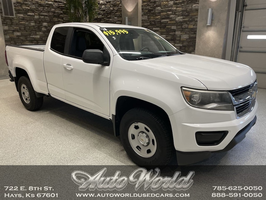 Used 2018 Chevrolet Colorado WT Truck Extended Cab