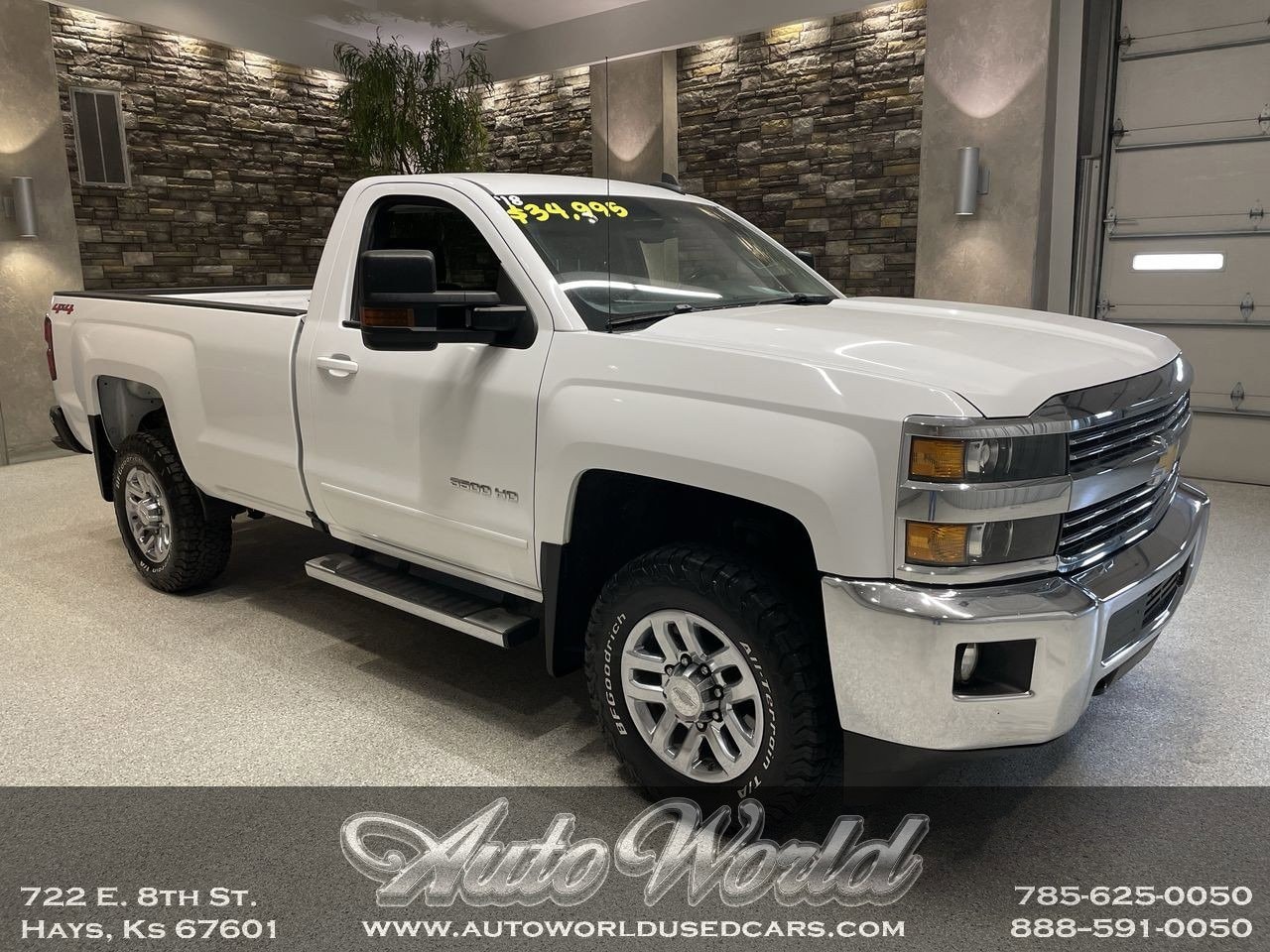 2018 Chevrolet Silverado HD LT 4WD Regular Cab Long Box DRW's photo