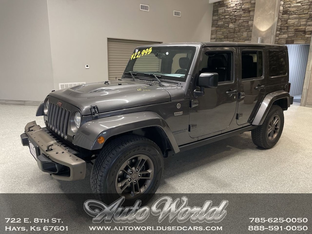Used 2016 Jeep Wrangler JK Unlimited Sahara 4x4 SUV