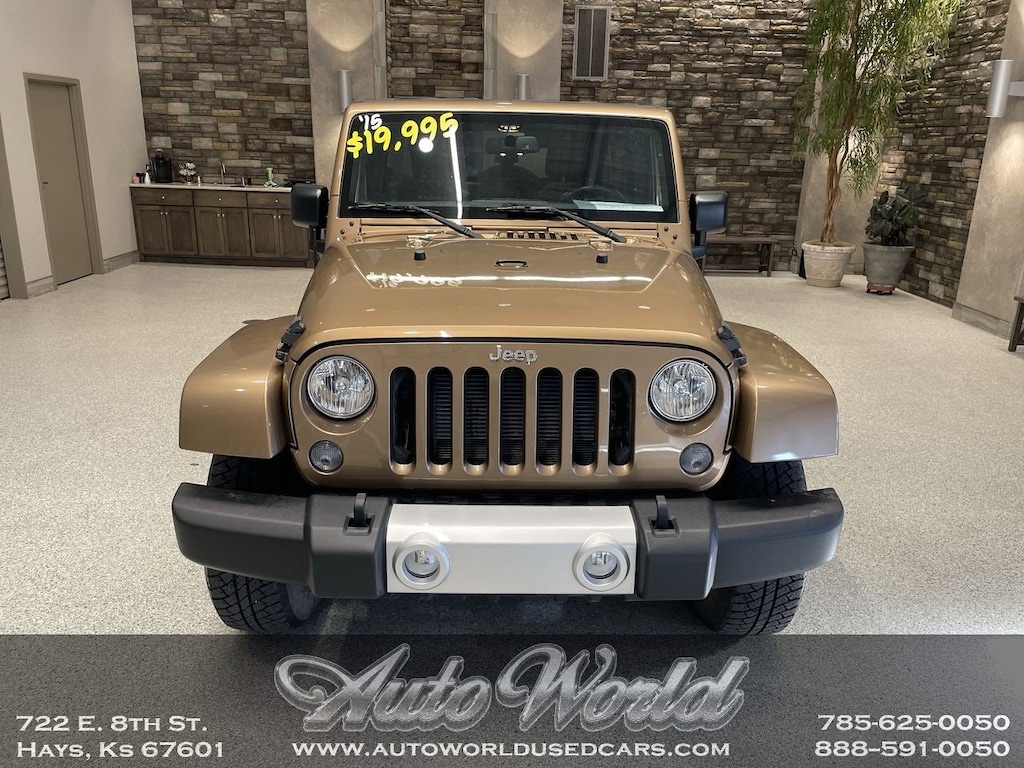 Used 2015 Jeep Wrangler Unlimited Sahara 4x4 SUV