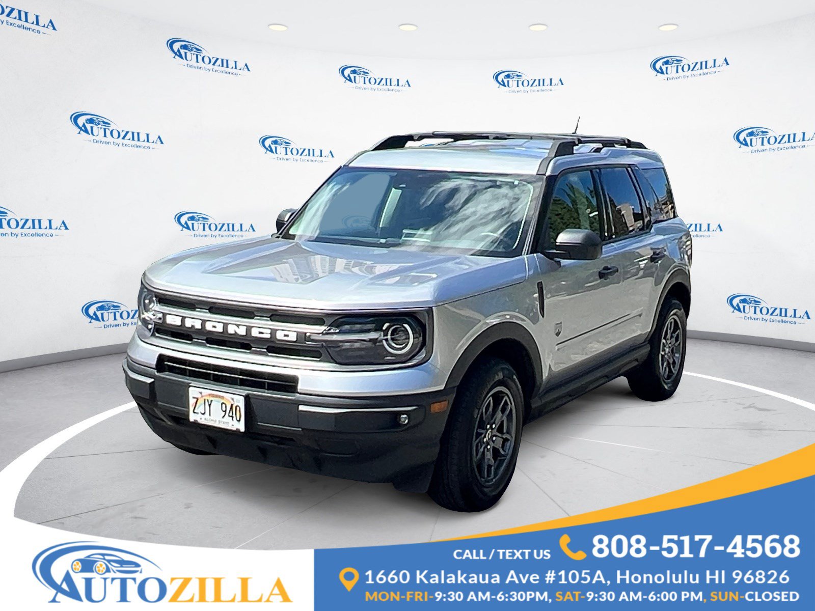 2022 Ford Bronco Sport at AUTOZILLA CAR BUYING CENTER, photo 1
