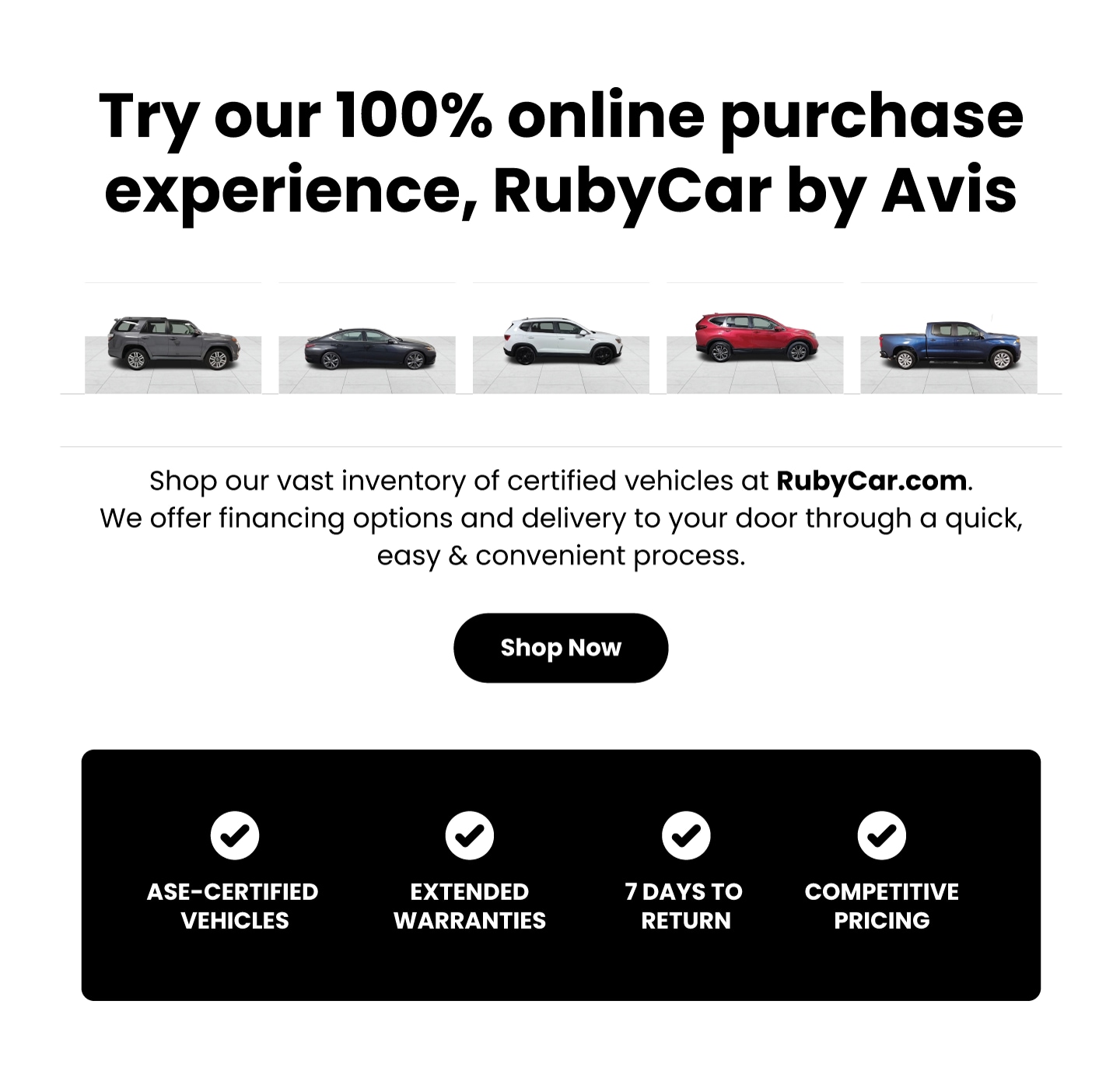 Avis used car sales