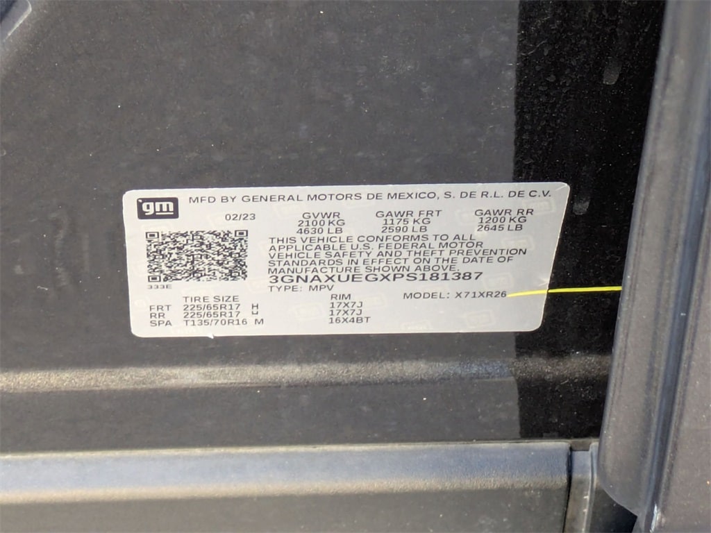 Thumbnail: 2023 Chevrolet Equinox - 38