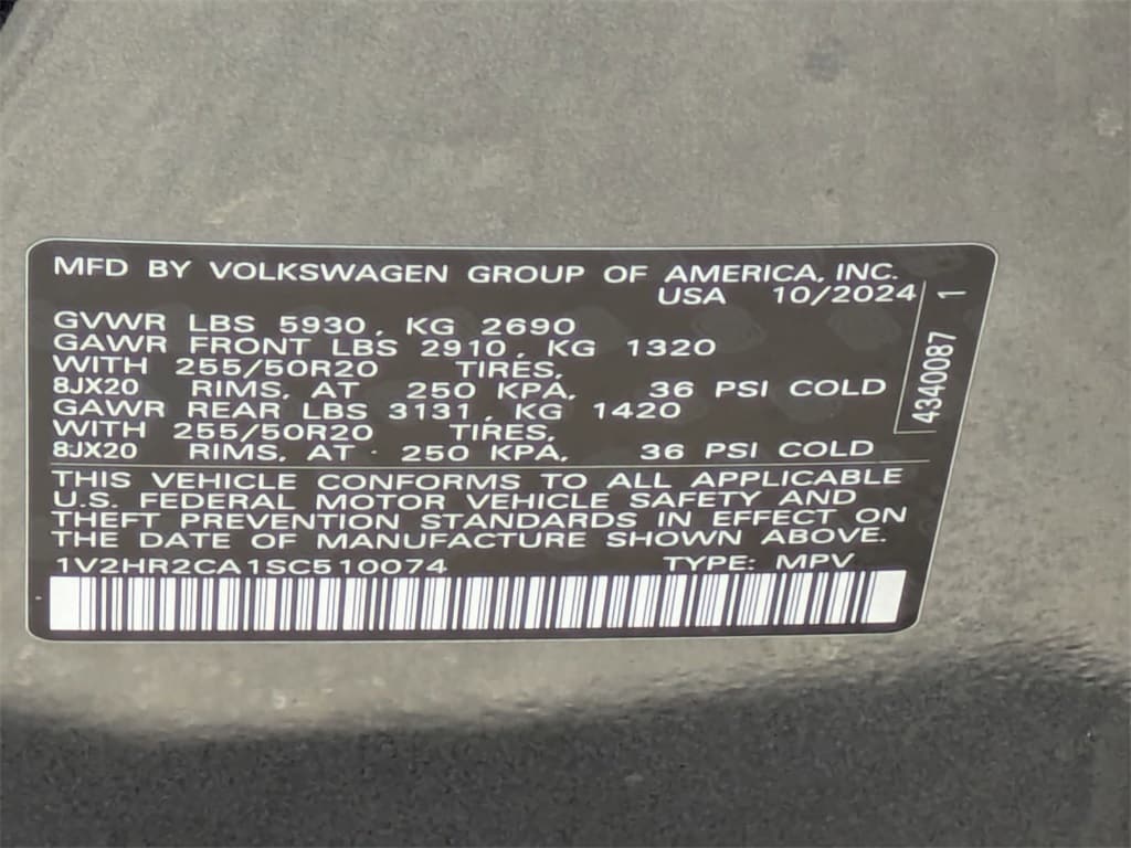 Thumbnail: 2025 Volkswagen Atlas - 37