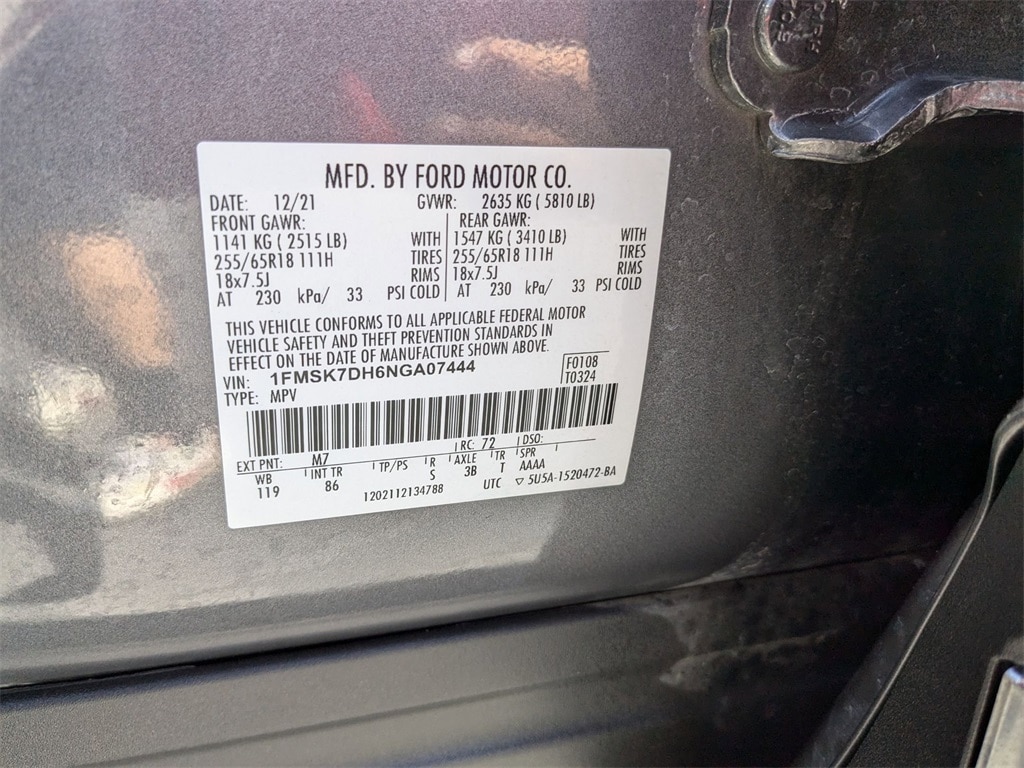 2022 Ford Explorer XLT 37