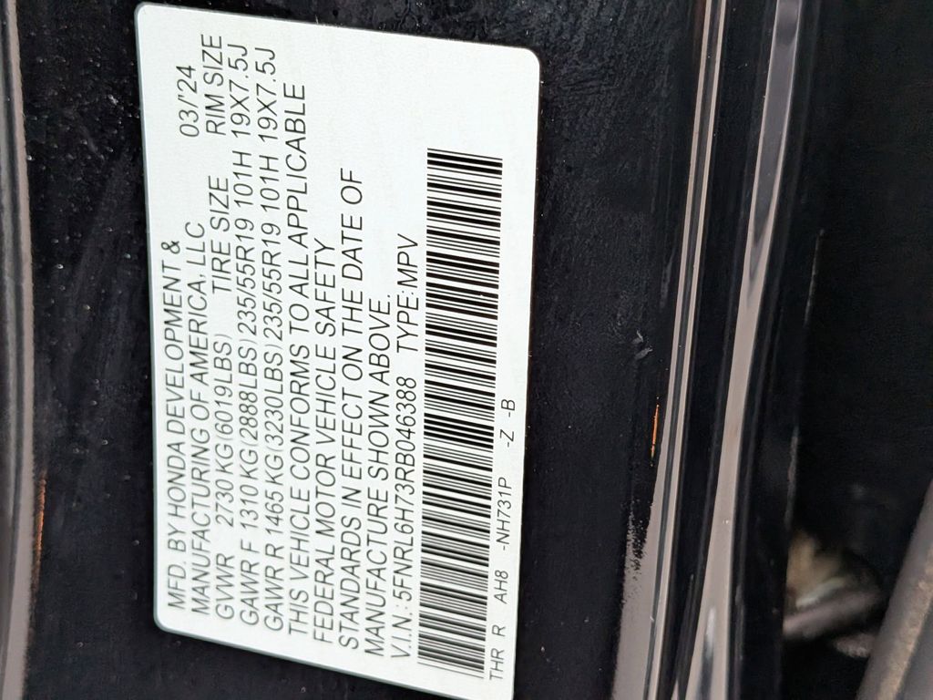 Thumbnail: 2024 Honda Odyssey - 33