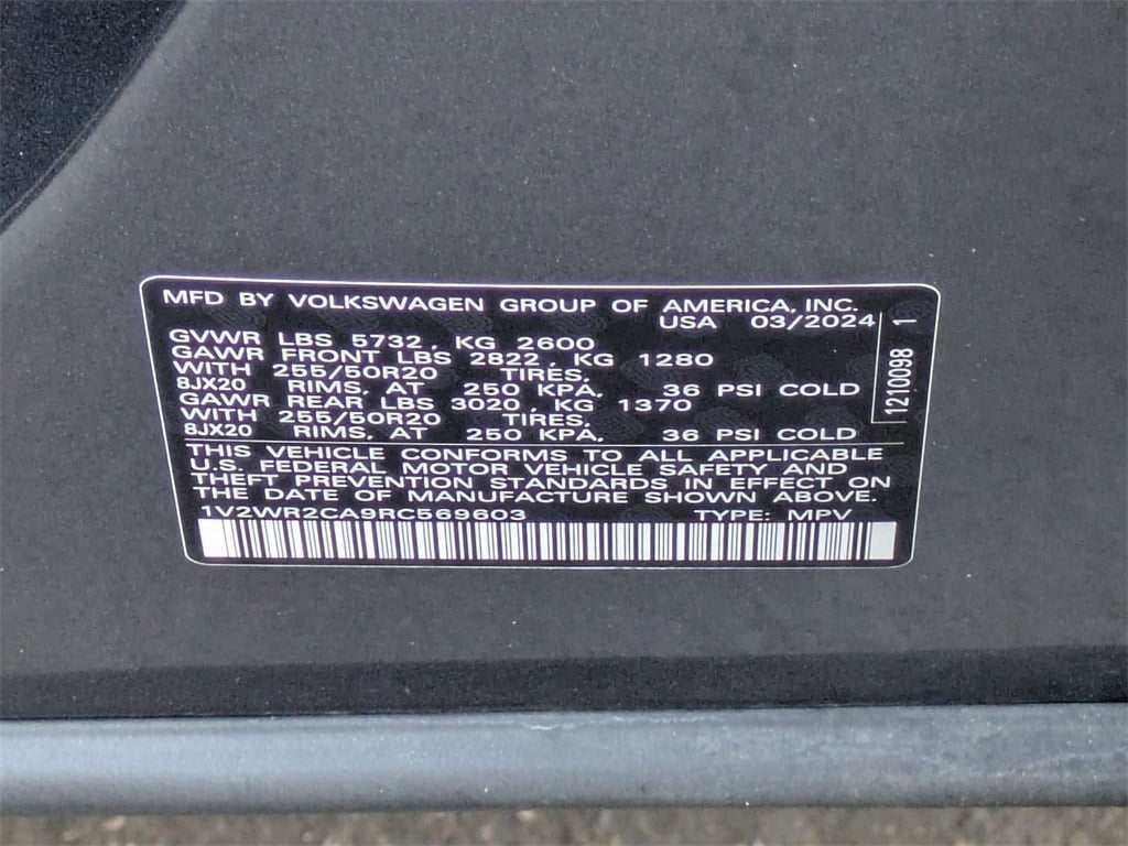 Thumbnail: 2024 Volkswagen Atlas - 37