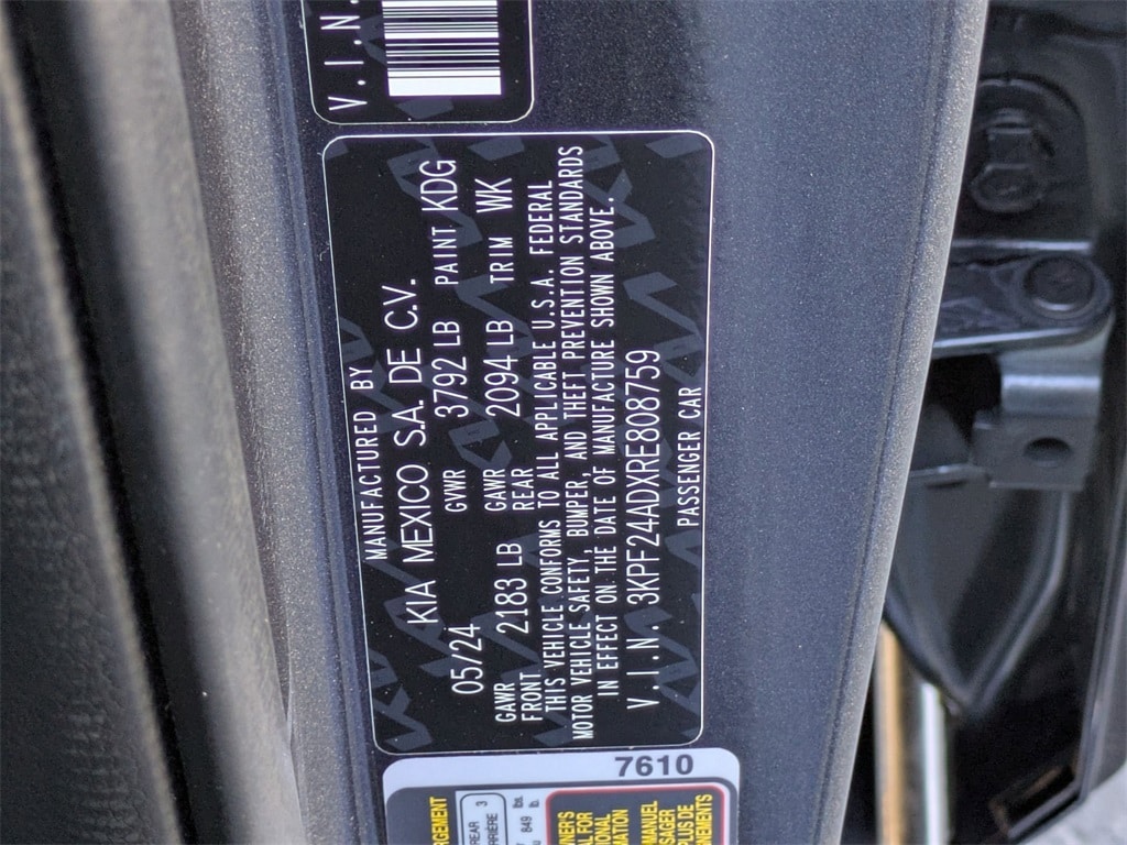 Thumbnail: 2024 Kia Forte - 37