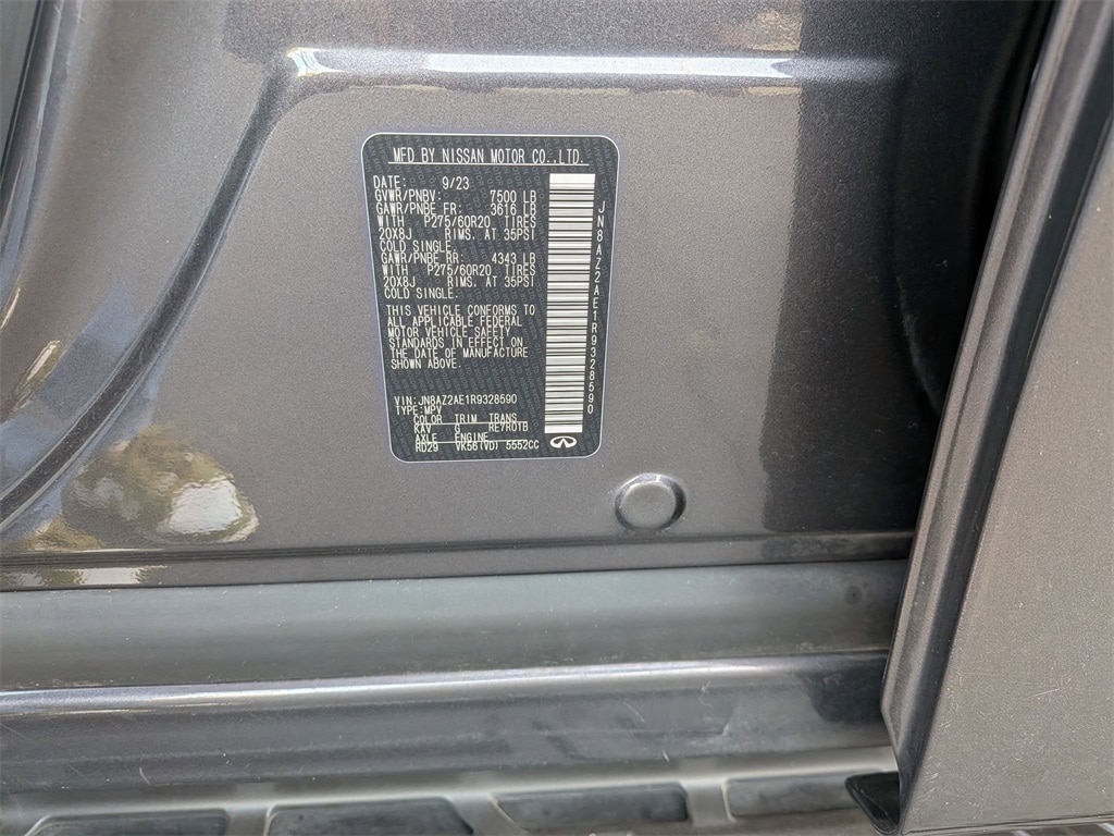 Thumbnail: 2024 INFINITI QX80 - 38