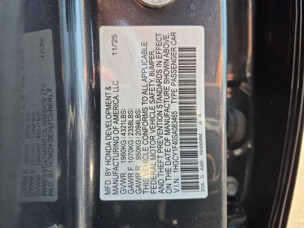 2025 Honda Accord SE - Photo 35