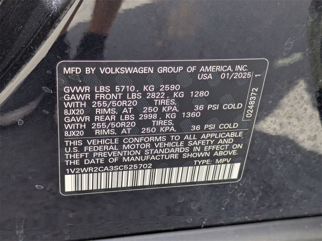 Thumbnail: 2025 Volkswagen Atlas - 36