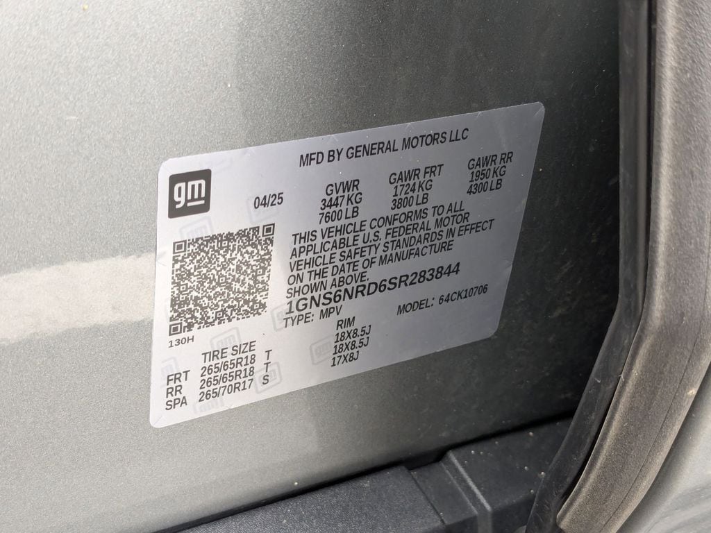 Thumbnail: 2025 Chevrolet Tahoe - 36