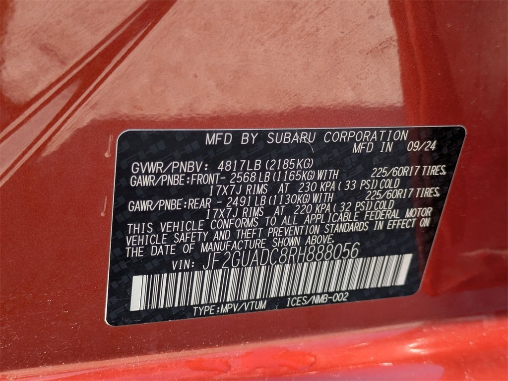 Thumbnail: 2024 Subaru Crosstrek - 29