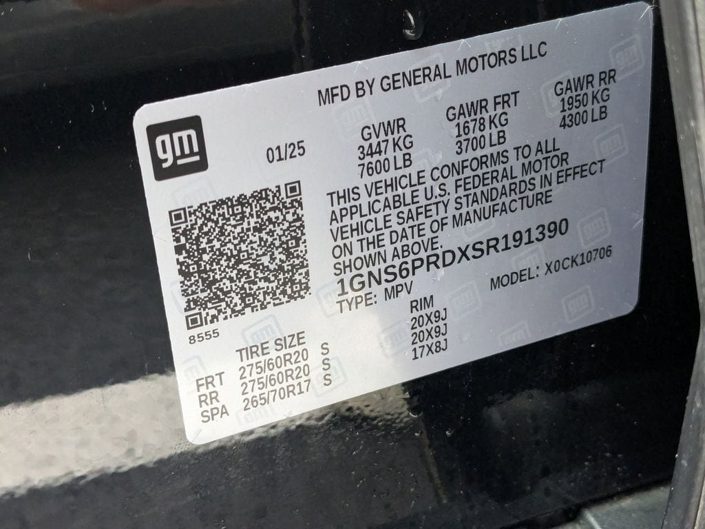 Thumbnail: 2025 Chevrolet Tahoe - 38