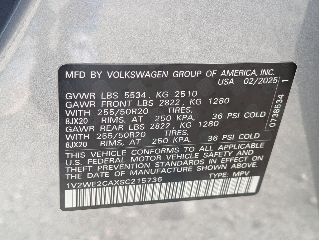 Thumbnail: 2025 Volkswagen Atlas - 36