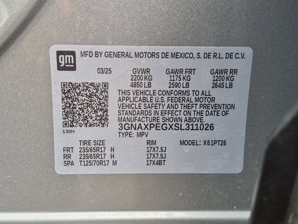 Thumbnail: 2025 Chevrolet Equinox - 36