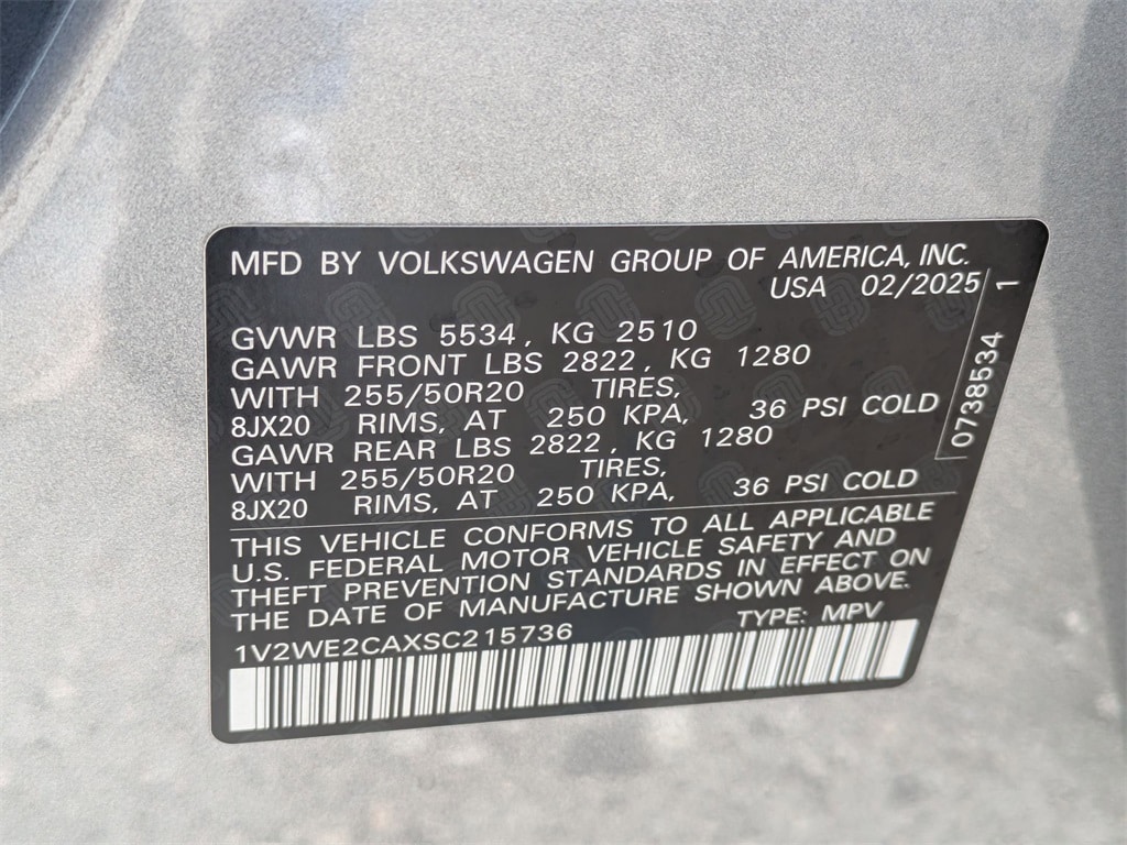 Thumbnail: 2025 Volkswagen Atlas - 36