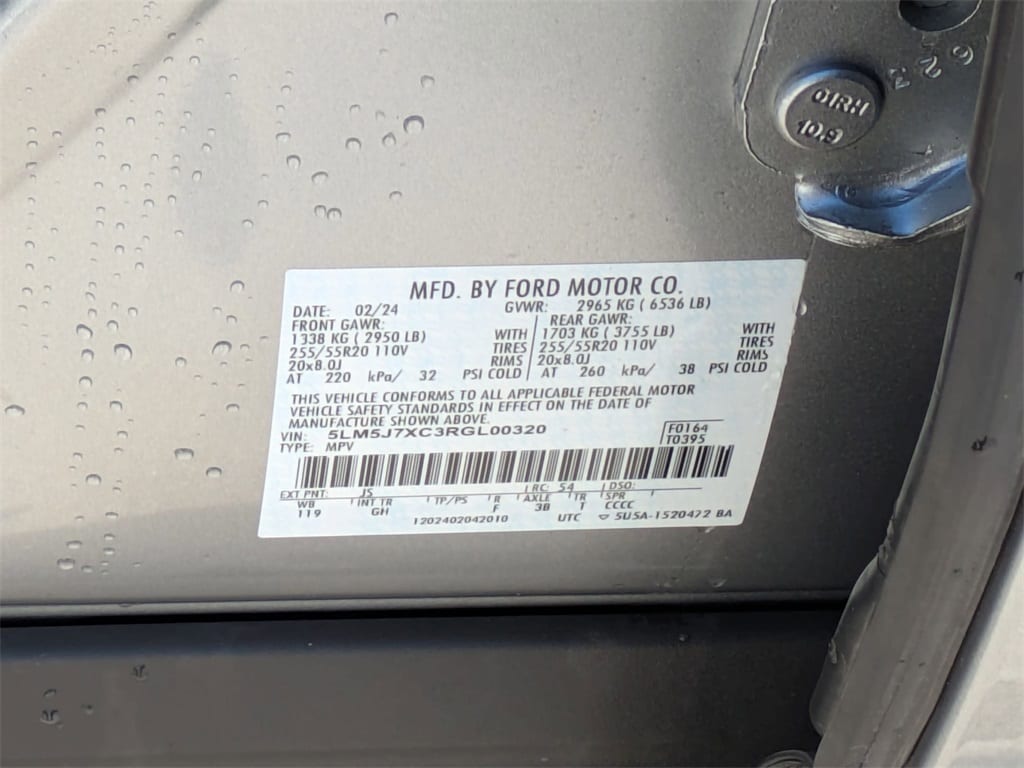 Thumbnail: 2024 Lincoln Aviator - 38