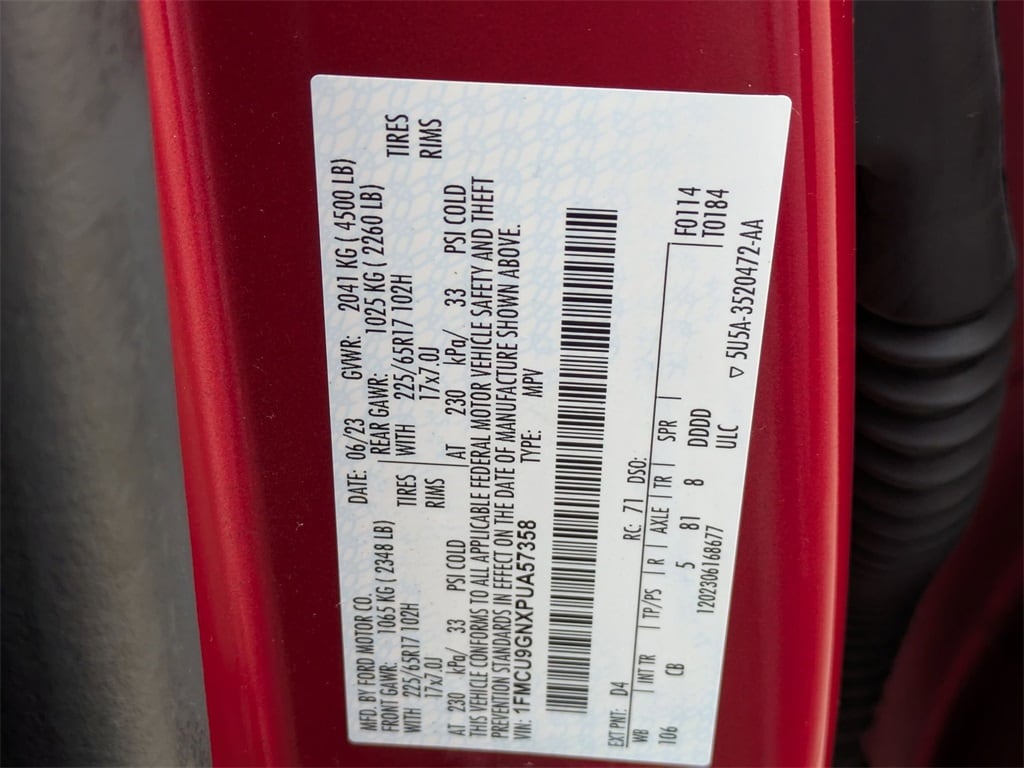 Thumbnail: 2023 Ford Escape - 32