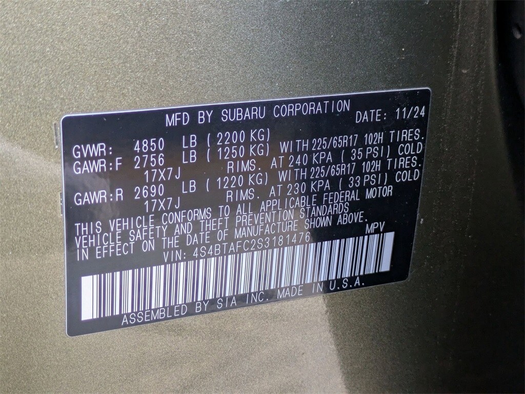 Thumbnail: 2025 Subaru Outback - 32