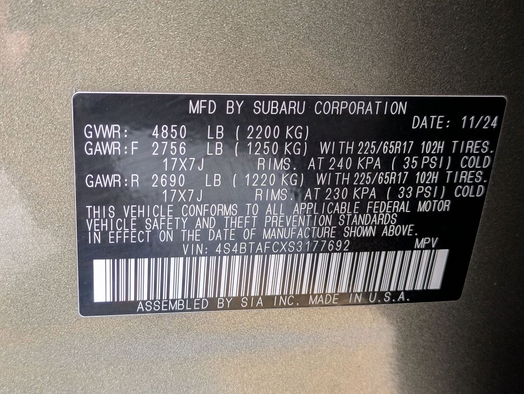 Thumbnail: 2025 Subaru Outback - 31