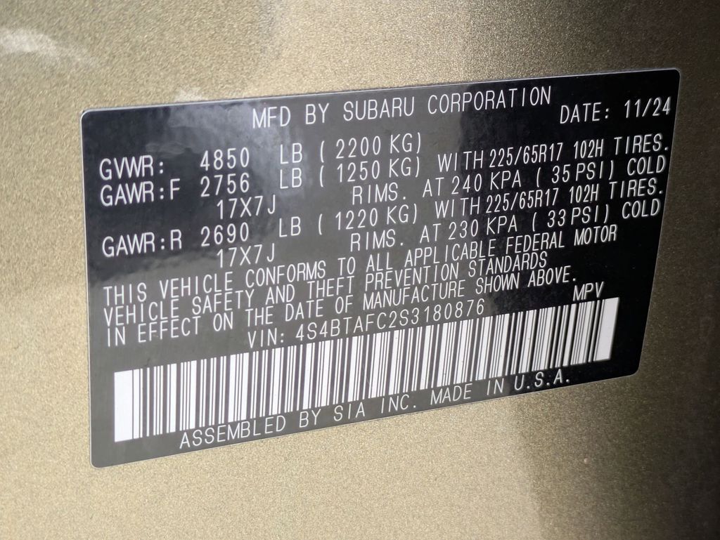 Thumbnail: 2025 Subaru Outback - 32