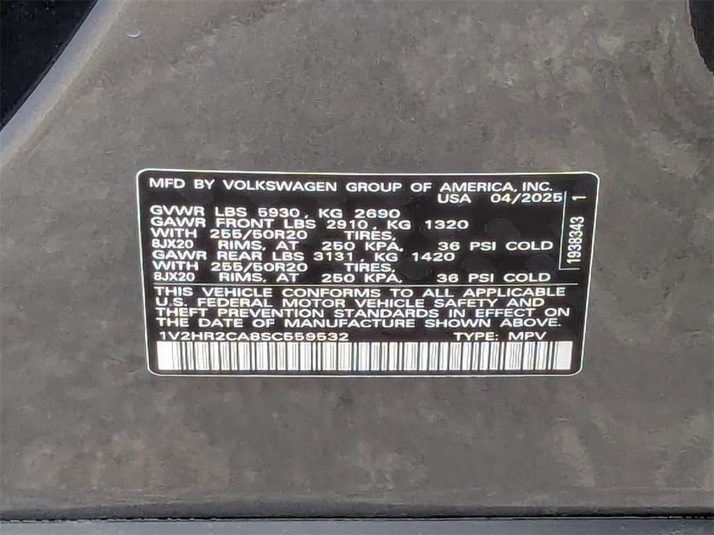 Thumbnail: 2025 Volkswagen Atlas - 34